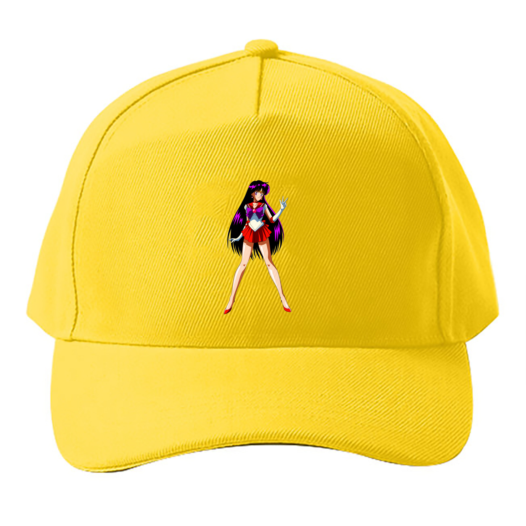 （画像用） 美少女戦士セーラームーン 火野レイ ひの レイ Sailor Moon Hino Rei （セーラーマーズ,Sailor Mars） ベースボールキャップ 綿100％ 男女兼用 帽子 スポーツ